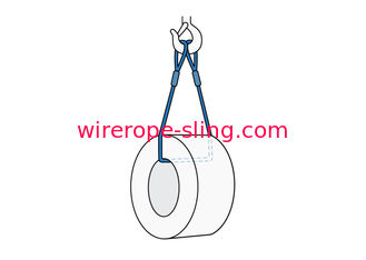 Único estilingue de alta qualidade da corda de fio do berço para aplicações de levantamento