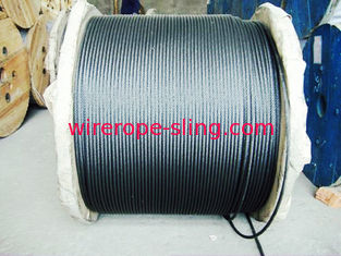 Corda de fio de IWRC Pfv, corda resistente da rotação polímero contínuo de 8 x de 36 WS enchido