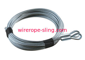 Estilingue chapeado da corda de fio dos conjuntos da corda de fio da porta zinco industrial