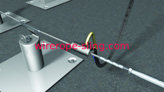 Padrão do GB dos conjuntos da corda de fio de aço para sistemas de proteção da queda da corda de salvamento