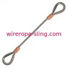 Dedal duro da corda de fio, categoria dos conjuntos de cabo 316 do fio de aço inoxidável