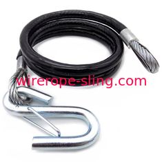 5 - padrão do comprimento 4m Astm do estilingue da corda de fio de aço do diâmetro de 8mm para o carro do arrasto