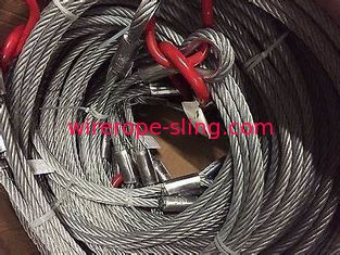 Dedal resistente do estilingue da corda de fio de dois pés” elo a Thimble1-1/2 principal oblongo