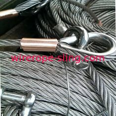Corda de fio de aço inoxidável extremamente flexível 7x19 de AISI 316 para o equipamento ereto