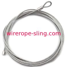 Corda de salvamento do estilingue da corda de fio inoxidável na proteção da segurança da praia e do trabalho aéreo