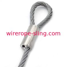 Mangueira da corrrente de levantamento da corda de fio do cabo da segurança de Whipcheck para utilizar ferramentas 1/8" diâmetro 125 libras por polegada quadrada