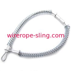 Não - mangueira do cabo da segurança de Whipcheck do estilingue da corda de fio da liga a utilizar ferramentas para o uso das tubulações