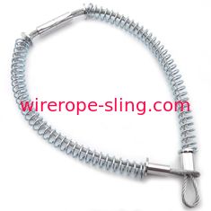 Não - mangueira do cabo da segurança de Whipcheck do estilingue da corda de fio da liga a utilizar ferramentas para o uso das tubulações