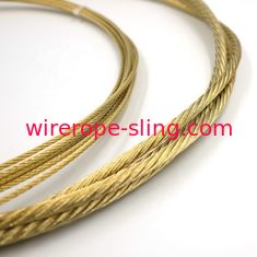 7 x 19 corda de fio de aço inoxidável de cobre do revestimento 8mm