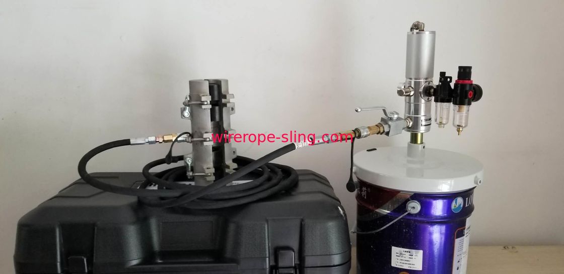 Sistema de lubrificação marinho do lubrificador SIMPLUBE da corda de fio para o cabo de 16mm - de 70mm